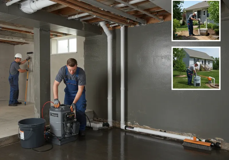 Basement Waterproofing and Flood Prevention process in Ocean Springs, MS